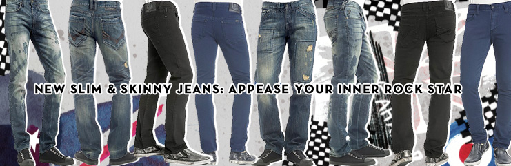New Slim & Skinny Jeans: Appease Your Inner Rock Star
