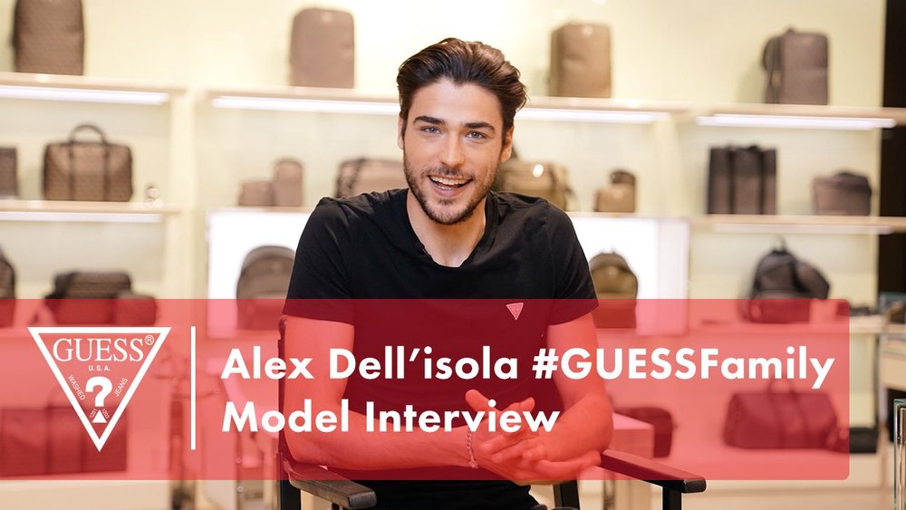 Alex Dell'Isola #GUESSFamily Model Interview