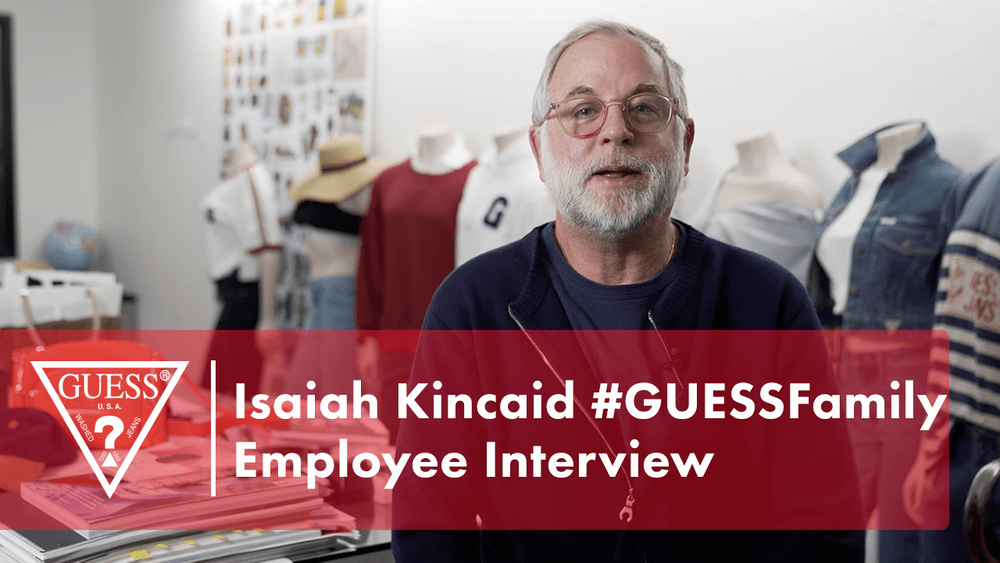 Isaiah Kincaid #GUESSFamily Employee Interview